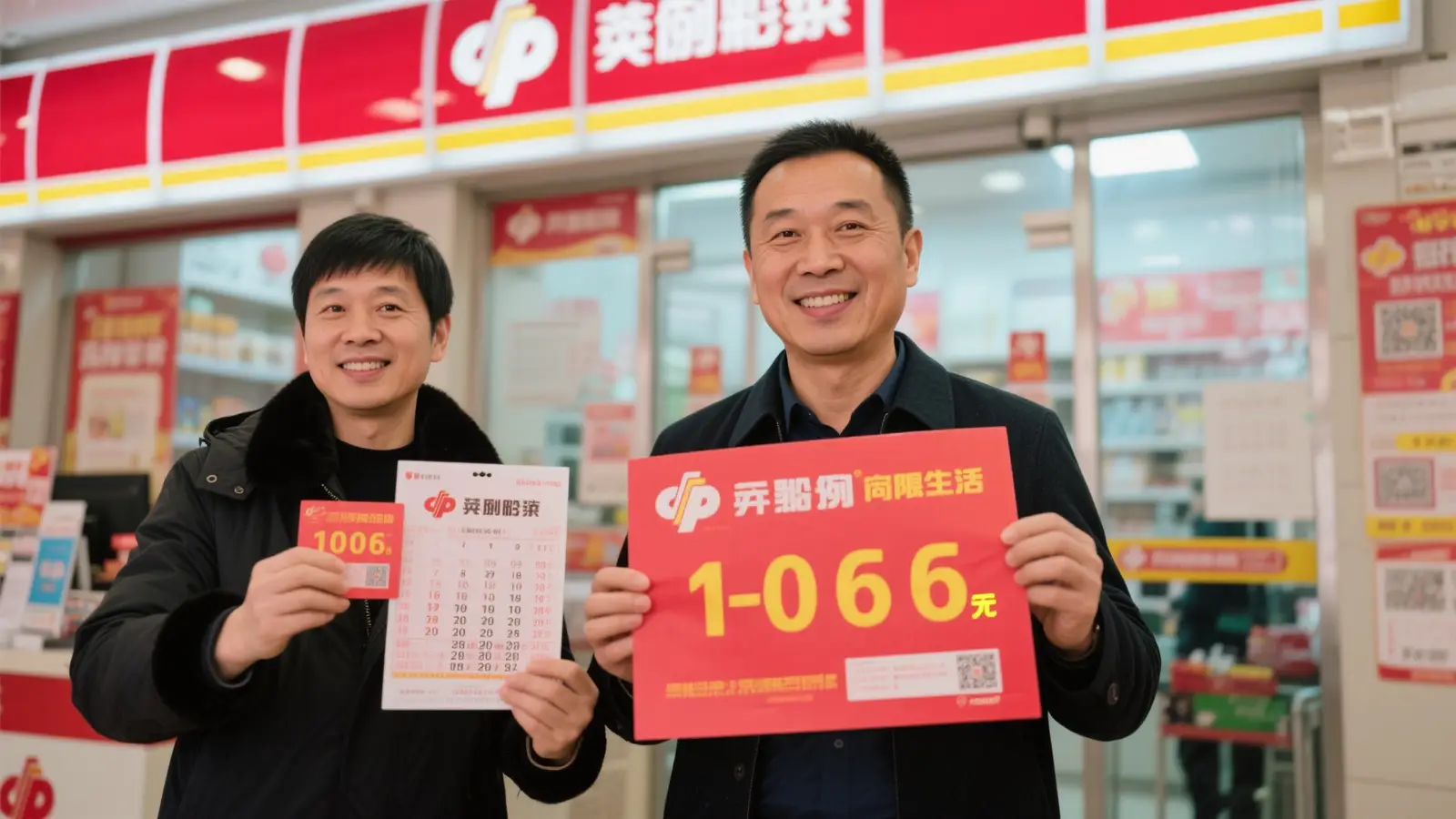男子重返购彩圈，机选双色球喜获597万大奖