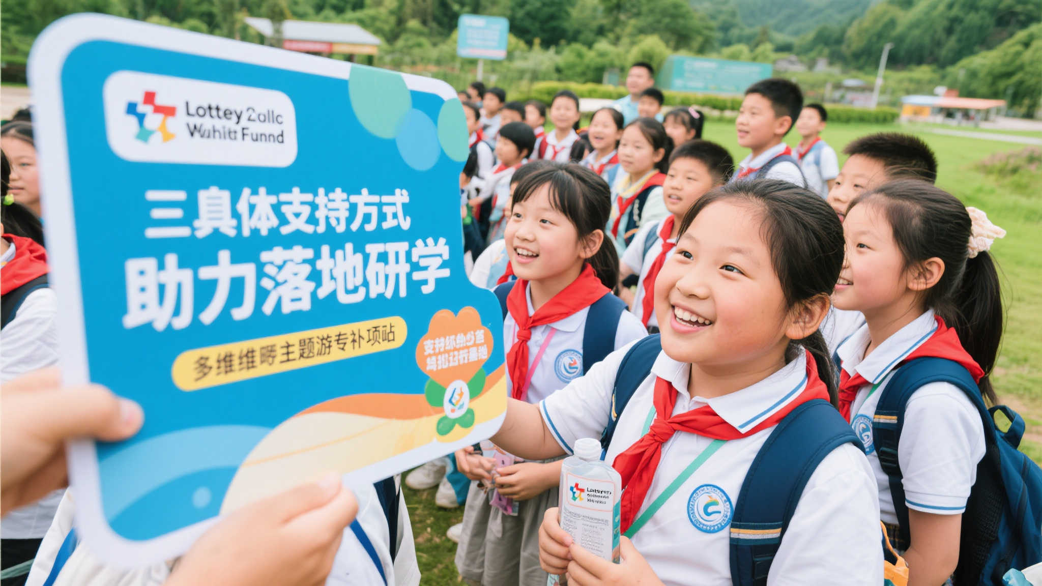 彩票公益金全力支持中小学生研学活动