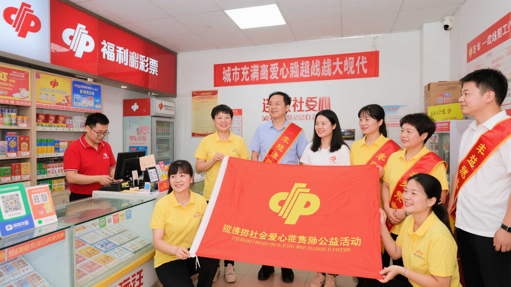 福彩销售员亲身体验公益项目，感受满满自豪感
